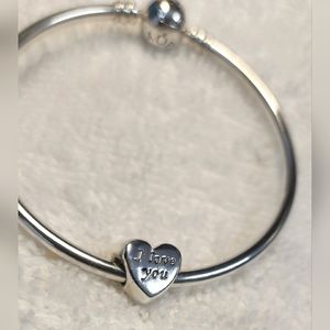 PANDORA BRACELT WITH PANDORA CHARM
